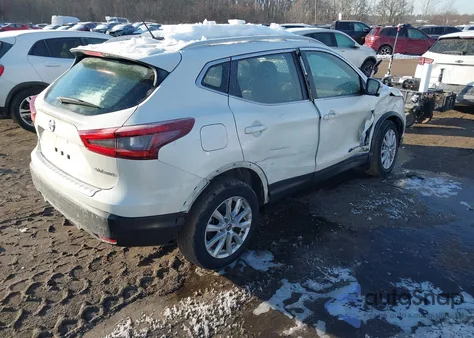 2020 Nissan Rogue Sport Sv Awd Xtronic Cvt z USA, uszkodzony, nr VIN JN1BJ1CW2LW392883